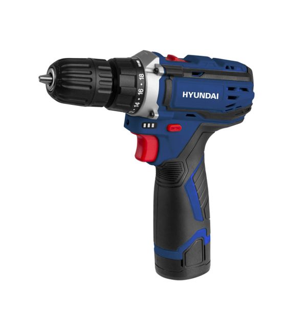 دریل شارژی دو سرعته اتوماتیک هیوندای (HYUNDAI) مدل HP-412
