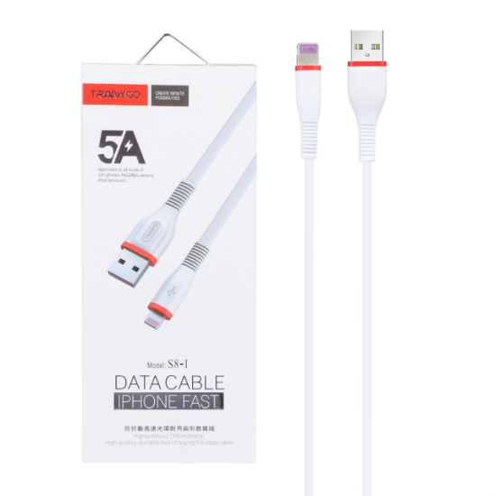 کابل تبدیل USB به lightning ترانیو مدل S8-I طول 1متر
