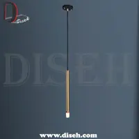 آویز جدید طلایی تک شعله-برند دکوراتیو دیسه