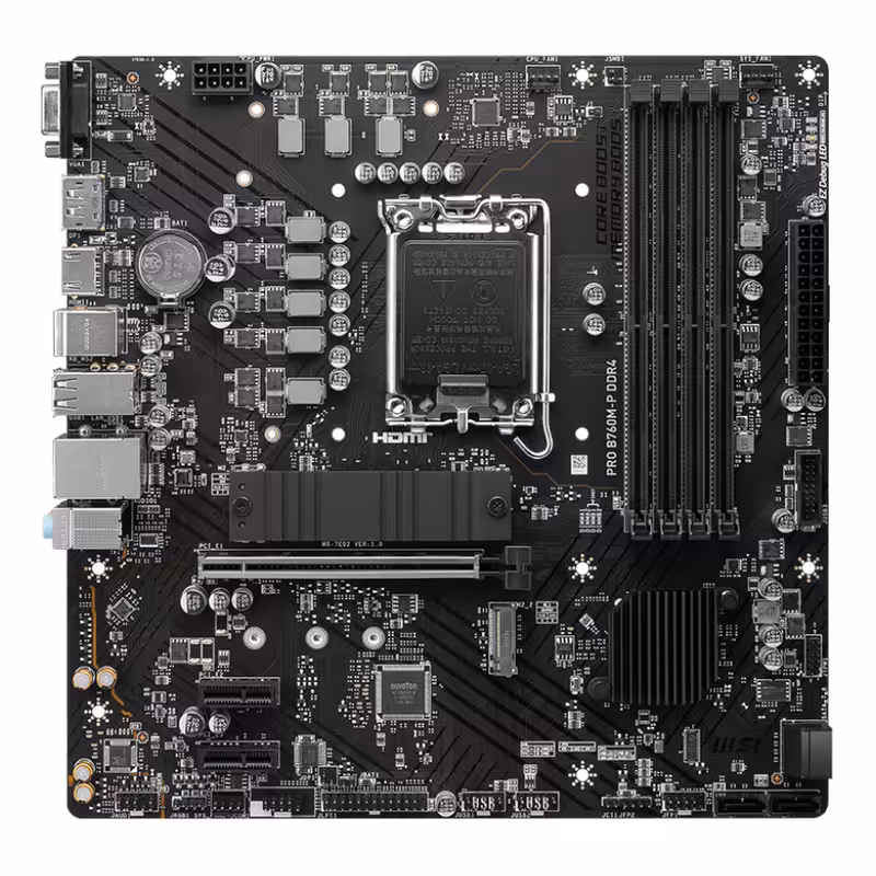 مادربرد ام اس آی مدل PRO B760M-P DDR4 - کالاوما
