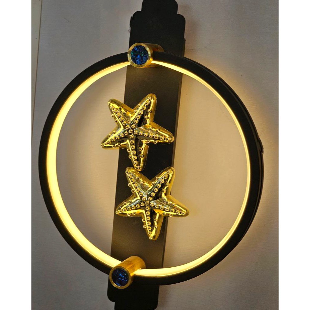 لوستر دیواری  ستاره