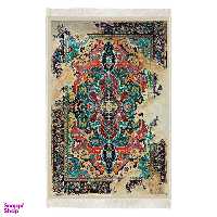فرش ماشینی چاپی بدون تار و پور هانوکس مدل کوثر کد HAC.235.1