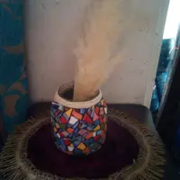 گلدان کاشی معرق