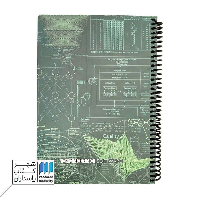 دفتر رحلی 100 برگ Scientist Software دات نوت dotnote