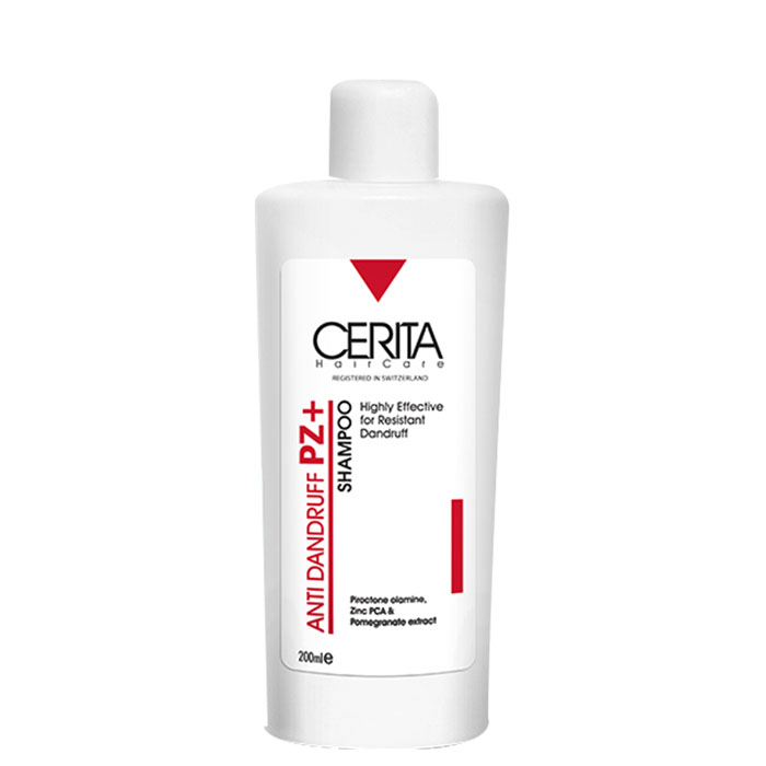 شامپو مخصوص شوره های مقاوم سریتا مدل PZ مناسب انواع مو