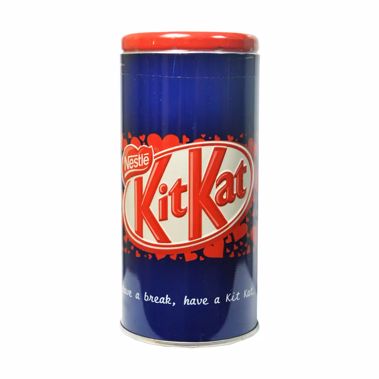 شکلات کیت کت قوطی فلزی آبی نستله - nestle