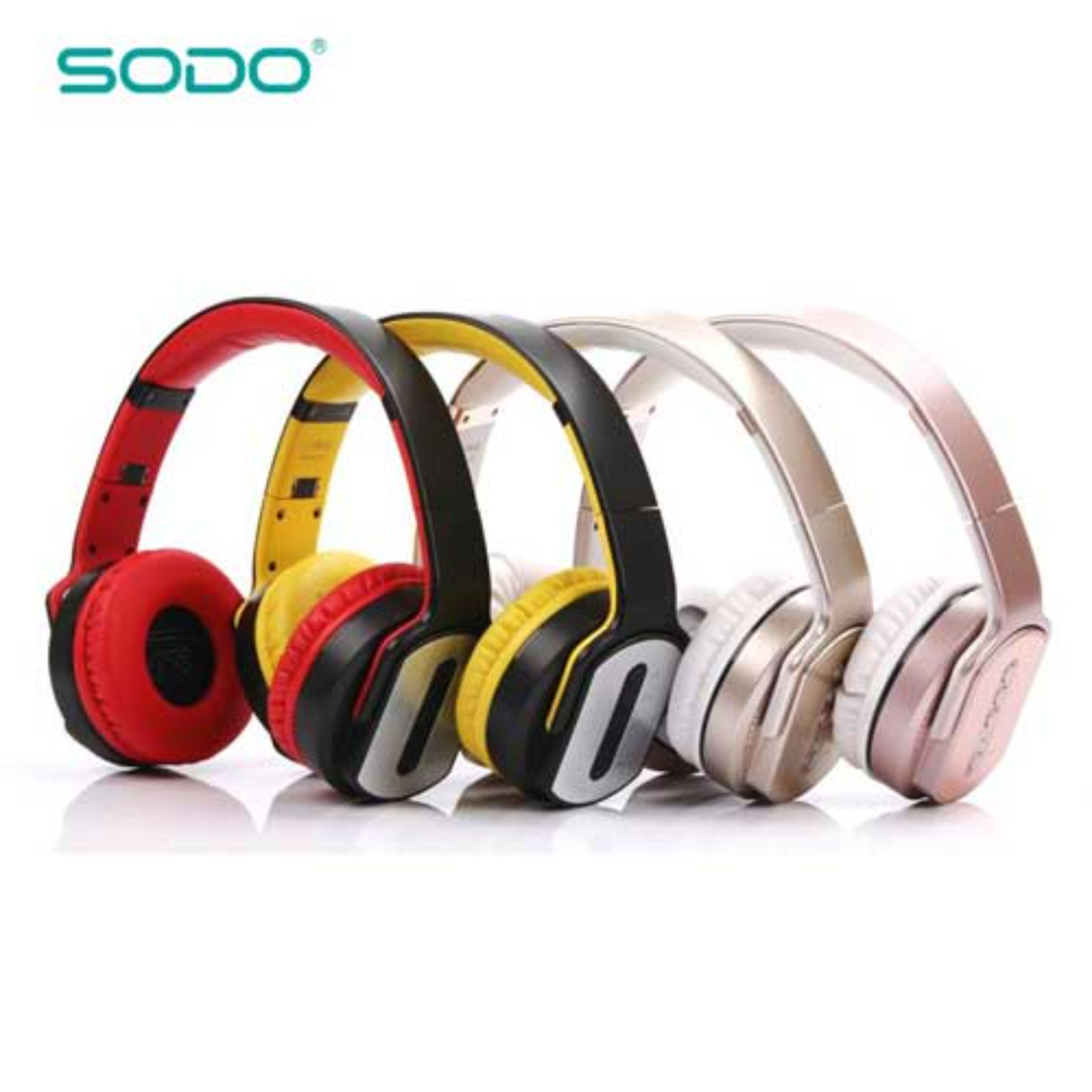 هدفون بی سیم و بلوتوثی SODO مدل MH2