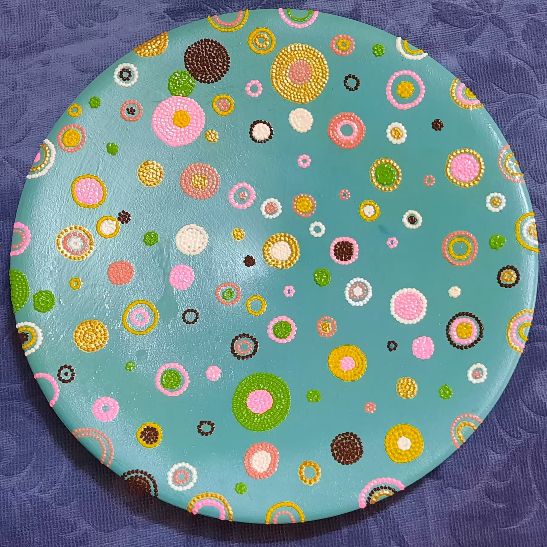 بشقاب سفالی 25 سانتی