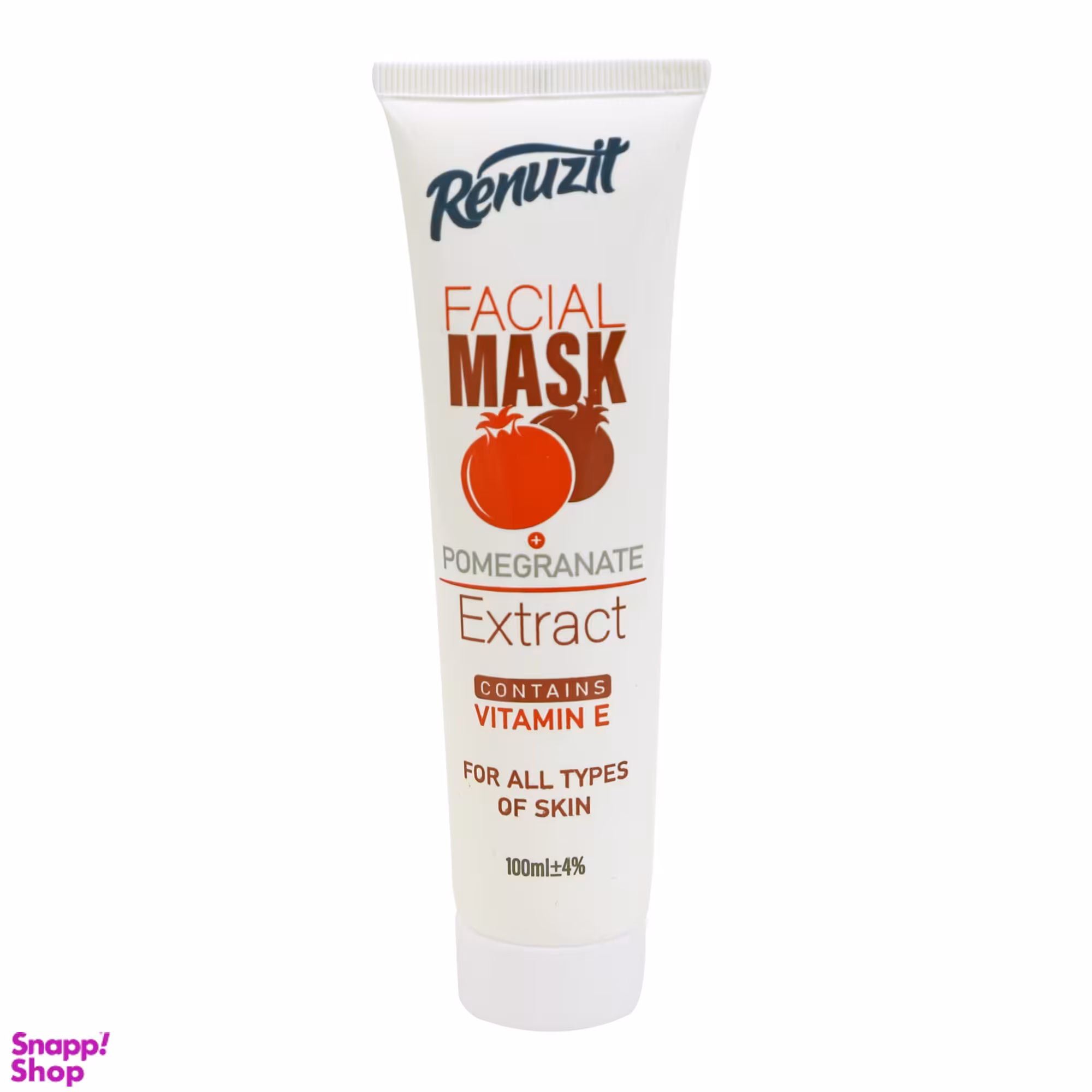 ماسک صورت رینوزیت (Renuzit) مدل انار حجم 100 میلی‌لیتر