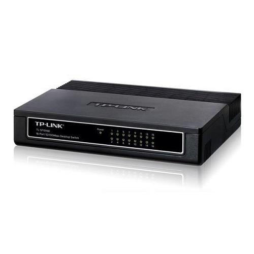 سوییچ 16 پورت مگابیتی و دسکتاپ تی پی-لینک مدل TL-SF1016D