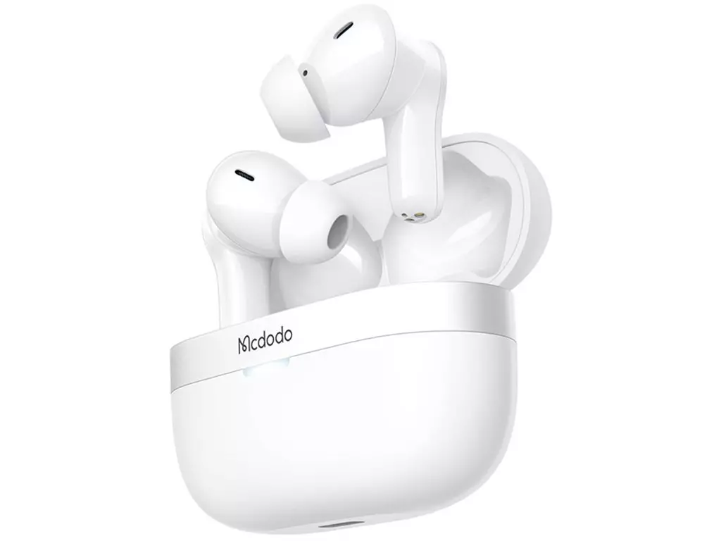 هندزفری بلوتوث مک‌دودو MCDODO HP-804 B02 ENC TWS Wireless Earphone (سفید)