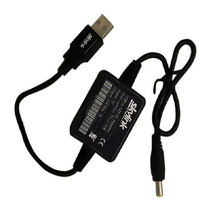 آداپتور 12 ولت 1 آمپر فیش USB به نرمال