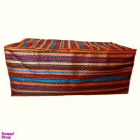 بقچه زیپ دار طرح جاجیم کد 008 مناسب پتو