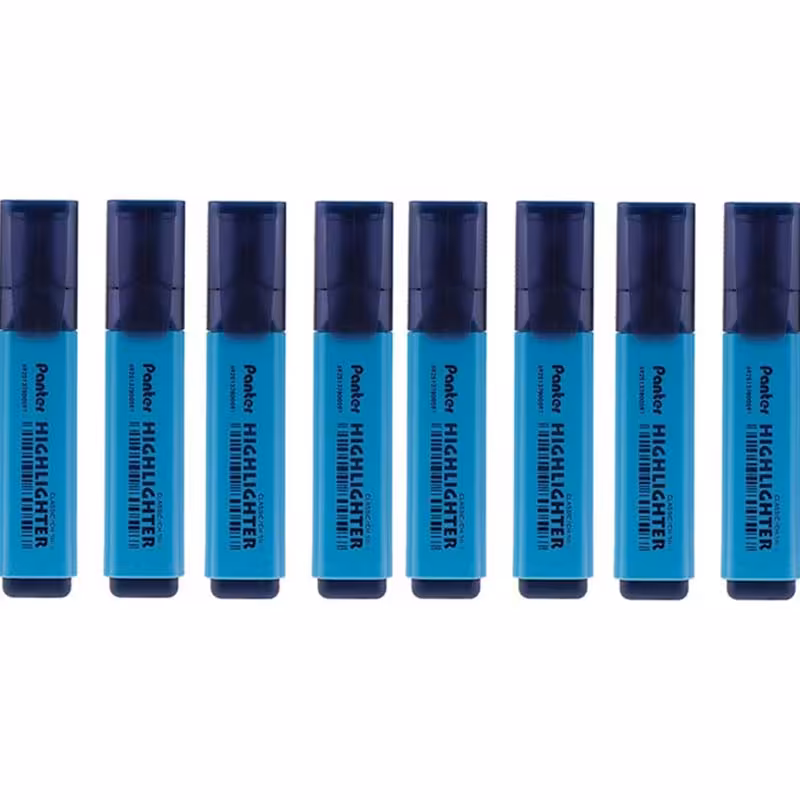 خرید ماژیک هایلایتر پنتر مدل CLASSIC-CH 511 بسته 8 عددی