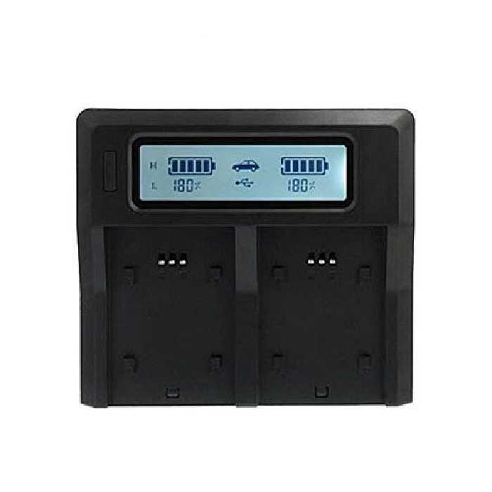 شارژر دوبل فوتومکس باتری سونی FotoMax Battery Charger for Sony NP-F970/F770f