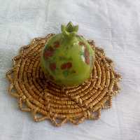 انار سفالی لعابدار کد 02