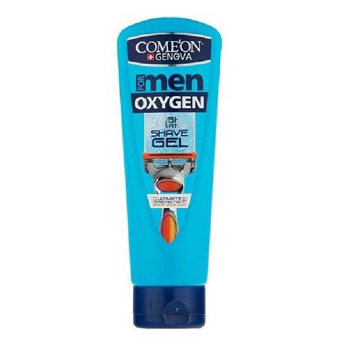 ژل اصلاح ریش مردانه اکسیژن 200 میل کامان
