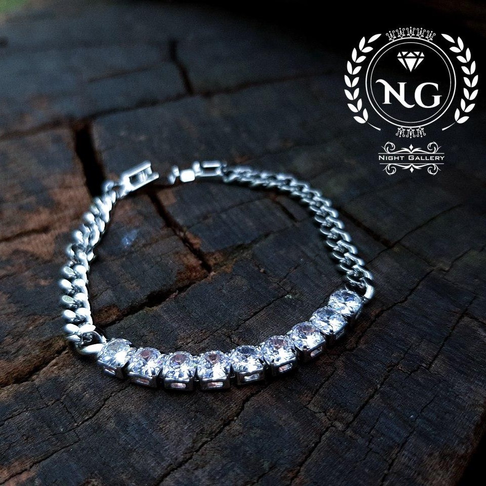 دستبند فول نگین کارتیر