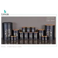 سرویس آشپزخانه درب چوب  لیماک درجه یک 15پارچه  مشکی چوب رابرضد آب (چف)