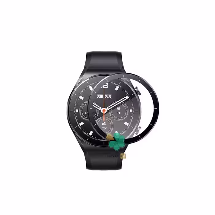 محافظ صفحه ساعت سرامیکی دور مشکی مناسب Xiaomi Watch S1
