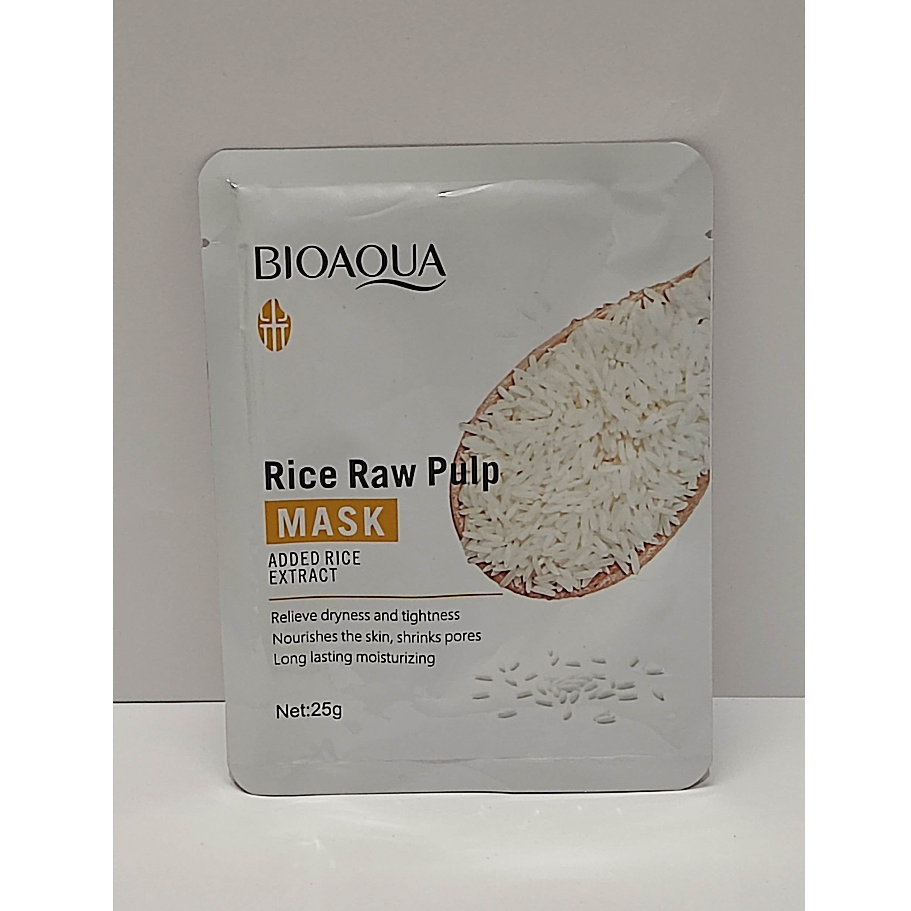 ماسک  صورت   ورقه ای  عصاره   برنج  خام   بیواکوا  