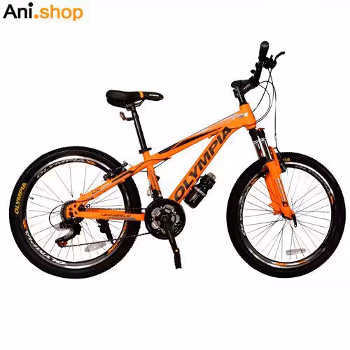 دوچرخه اسپرت المپیا سایز 24 لوازم شیمانو کمک دار