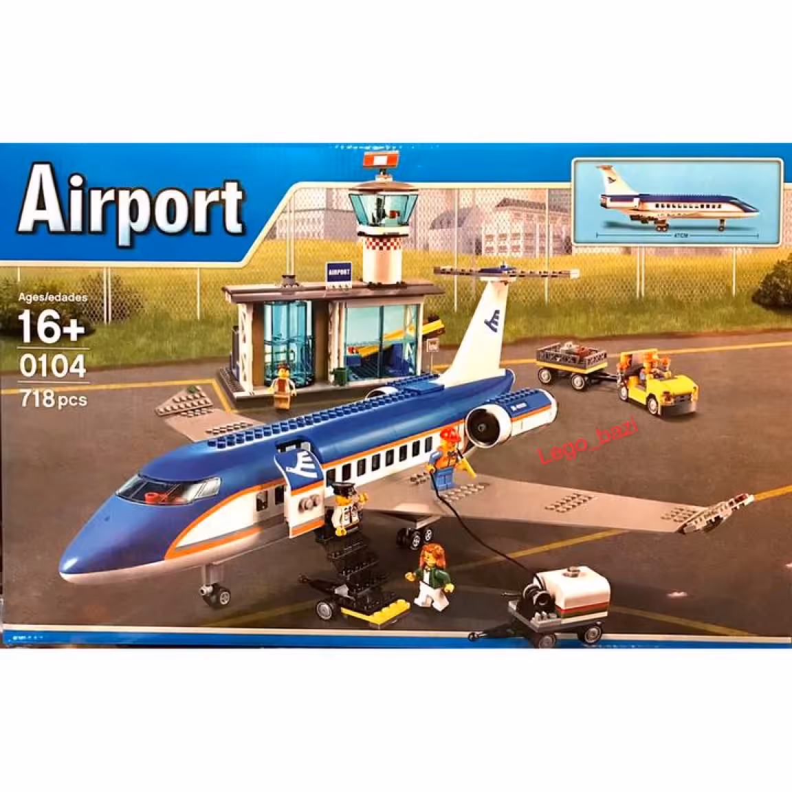 لگو ترمینال مسافربری فرودگاه برند چینی