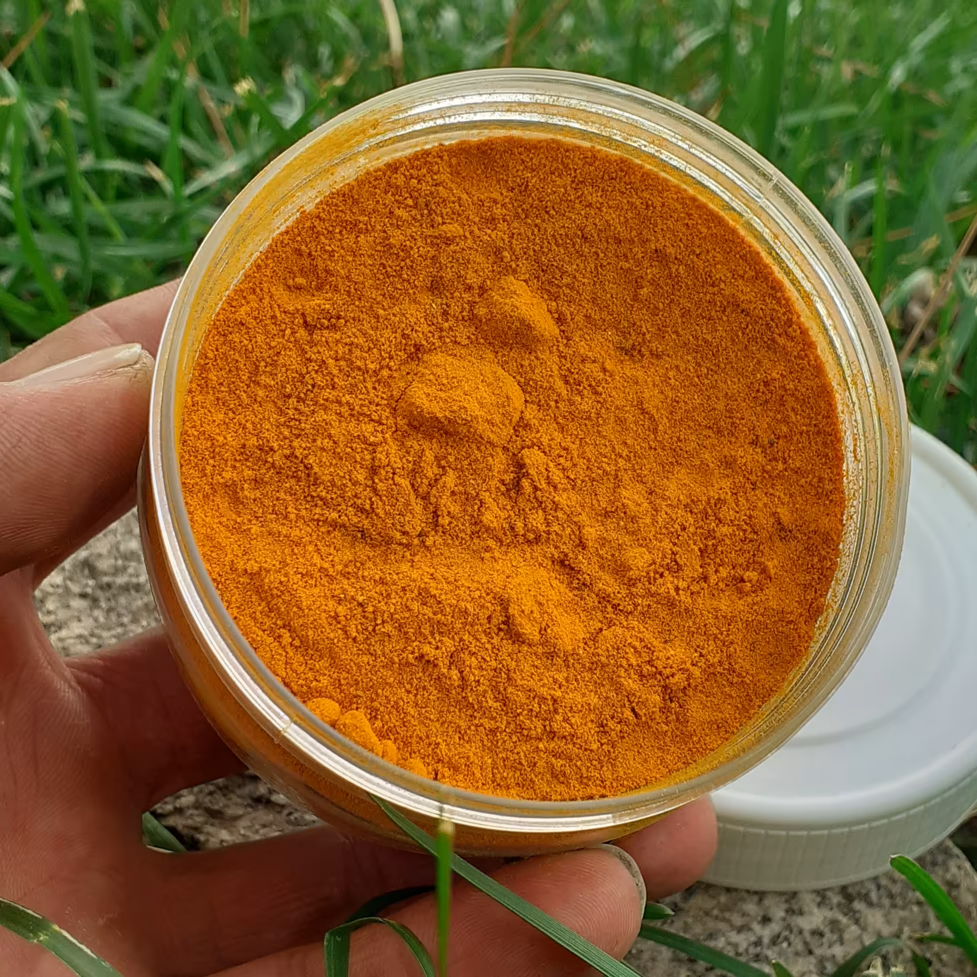 زردچوبه پودری پرتقالی  100 گرمی