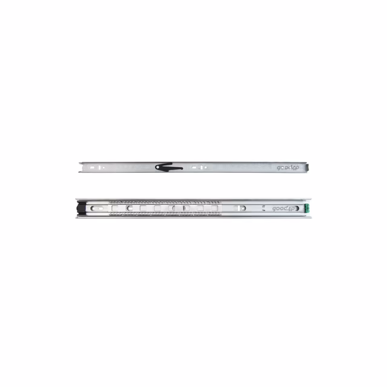 ریل کشویی کابینت سه تکه پهن عرض 4/5 چهار ساچمه 50 سانت تیام