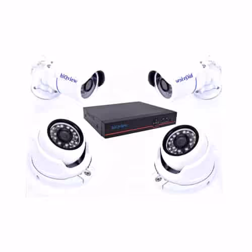 پک کامل دوربین مداربسته P1 1MP مدل 001