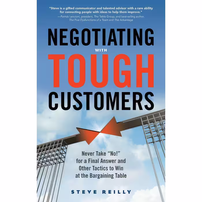 کتاب زبان اصلی Negotiating with Tough Customers اثر Steve Reilly انتشارات Weiser