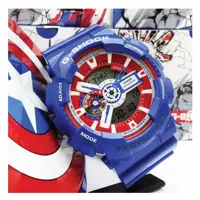 ساعت  مچی جی شاک GA110 کاپیتان (جیشاک GShock) ، صد در صد ضدآب ، تنظیم اتوماتیک با پایتخت کشورها، اتولایت دار