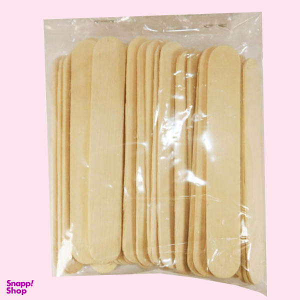 چوب بستنی مدل پهن بسته 35 عددی