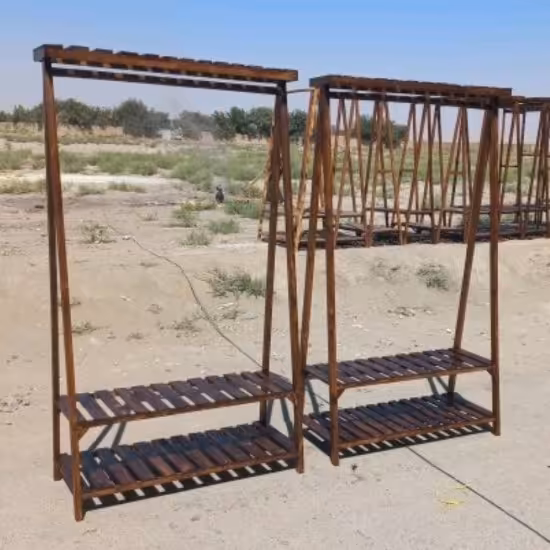 رگال لباس چوبی