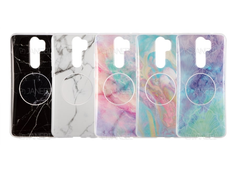 قاب ژله ای و پاپ سوکت شیائومی Kenzo PopSocket Case Xiaomi Redmi Note 8 Pro