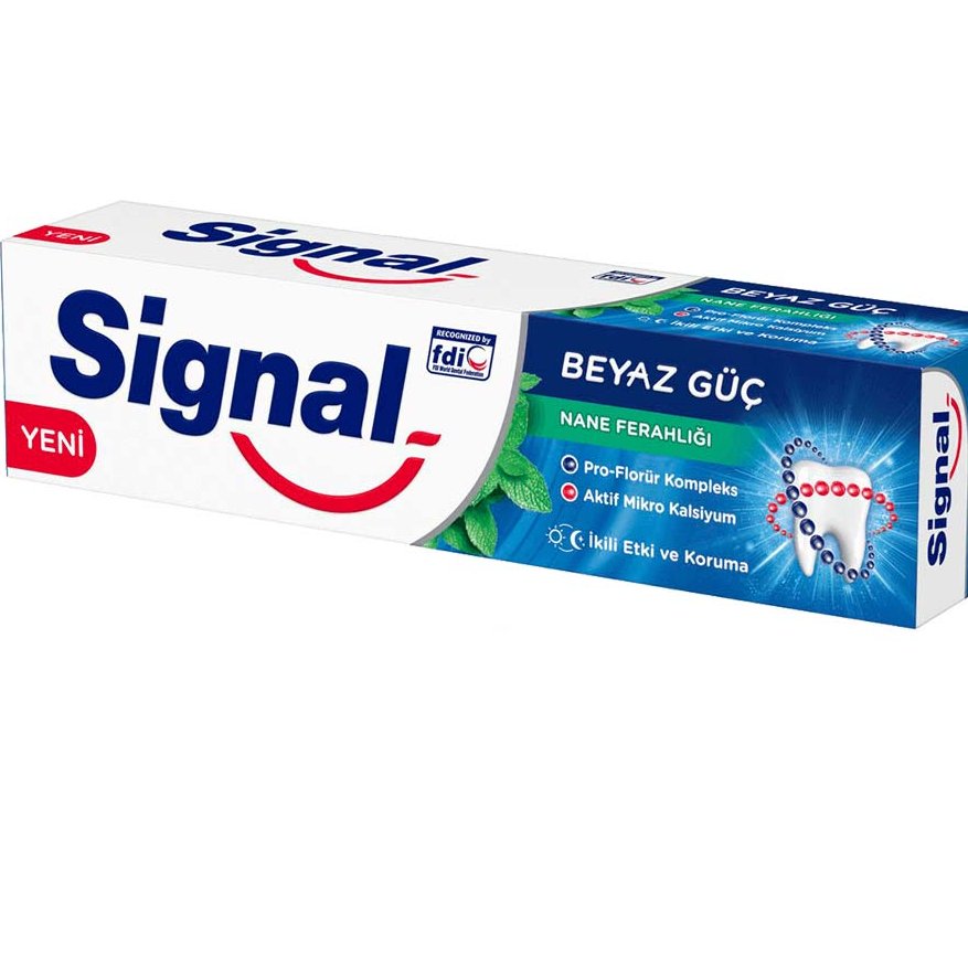 خمیردندان signal با رایحه نعنا 100 میل