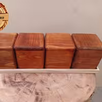 جای ادویه مربعی4تایی درب گردون چرخشی
جنس چوب روس
مناسب برای آشپزخانه و پاسماری