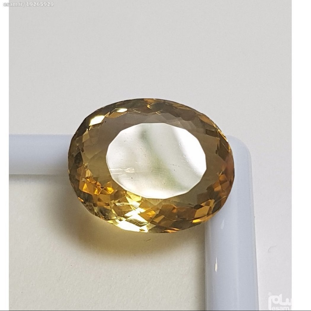 نگین سیترین اصل معدنی (سختی7) 