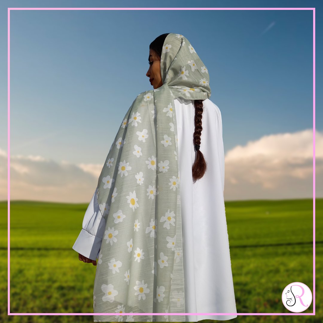 شال فانتزی ترند طرح بابونه (در 12 رنگ متنوع)