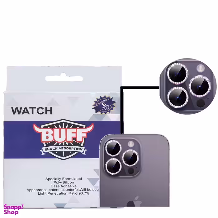 محافظ لنز دوربین بوف مدل Diamond-Luxury-G مناسب برای گوشی موبایل اپل iphone 14 Pro Max / 14 Pro