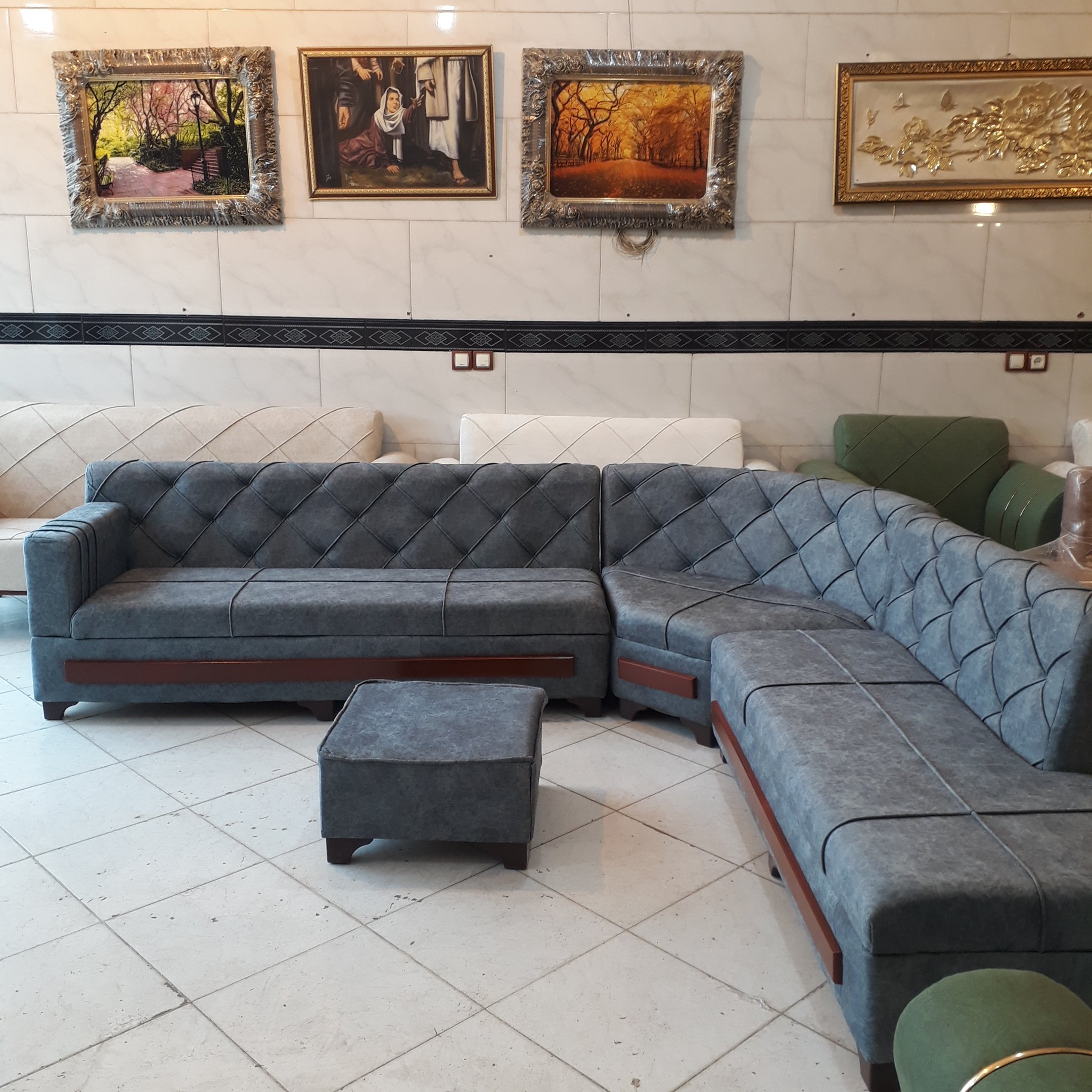 مبل ال چستر راحتی دامو