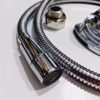 شیلنگ دستشویی فلزی (شلنگ توالت) ریز بافت درجه یک