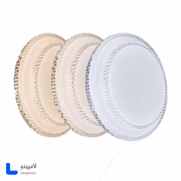 چراغ سقفی کریستالی سه حالته 78 وات PGT
