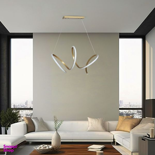 چراغ آویز مدرن چشمه نور کد CH255408