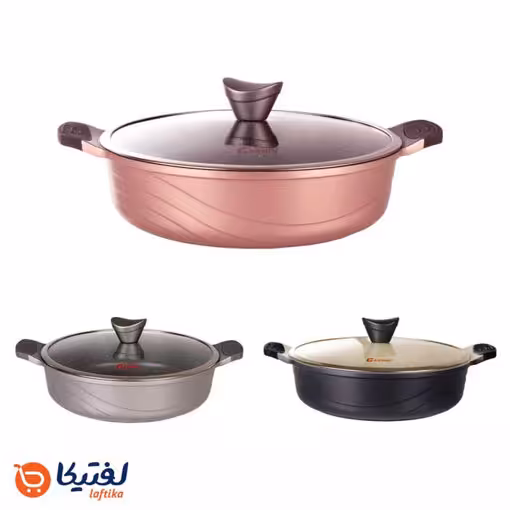 تابه گرانیتی دو دسته کاندید مدل اوشن سایز 28