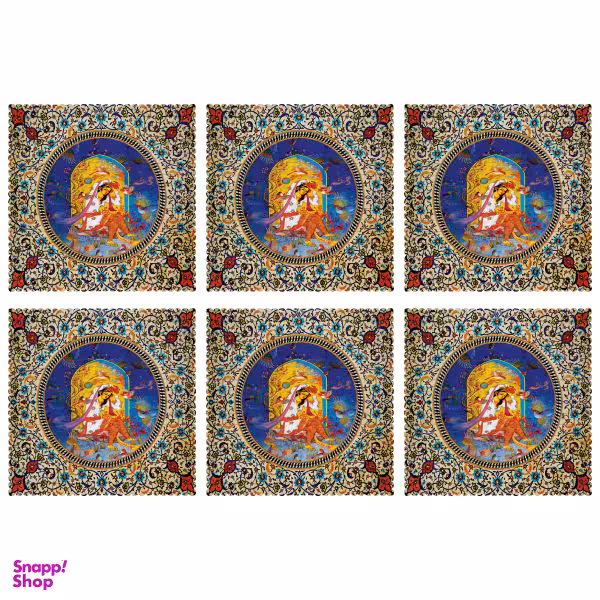 زیربشقابی مدل U1-42415 بسته 6 عددی