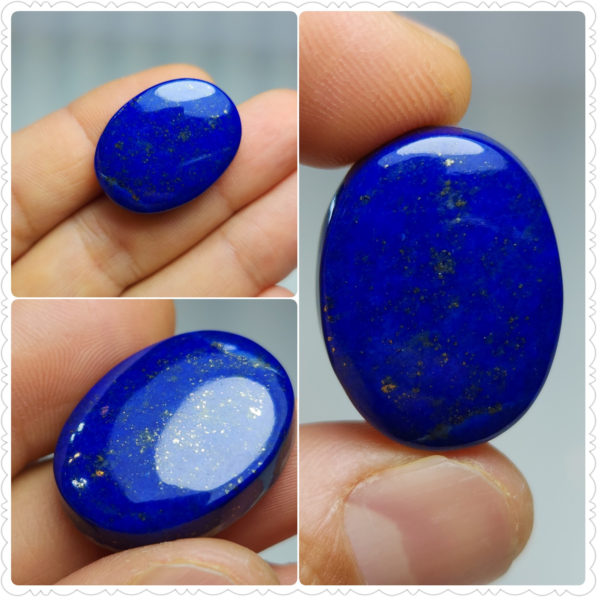 نگین لاجورد اصل و طبیعی درجه یک افغانستان 