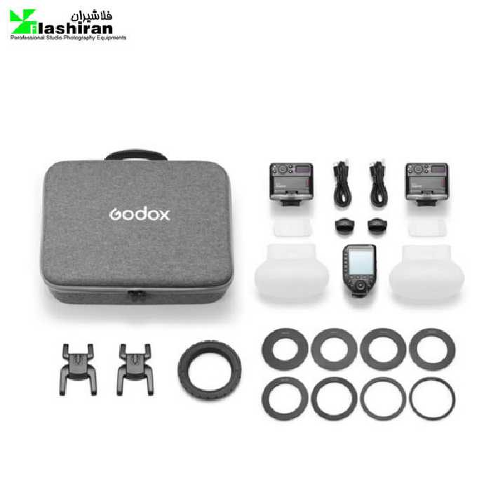 کیت رینگ فلاش اسپیدلایت گودکس Godox MF12-DK1 Dental Ring Flash Kit for Sony