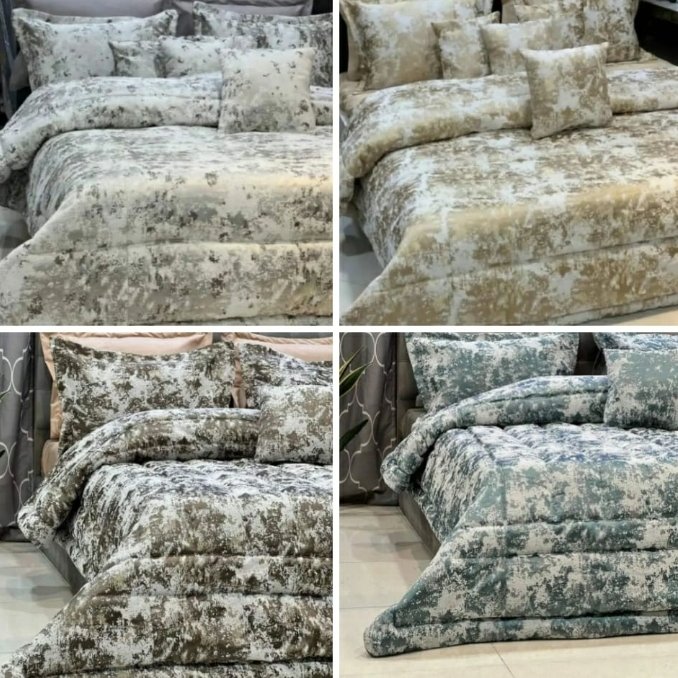 روتختی مخمل پتینه طرح جدید(پس کرایه)