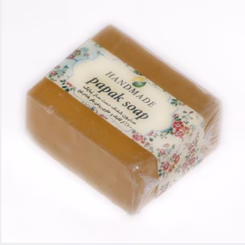 صابون بادام تلخ ارگانیک گلیسیرینه فدک (دارونامه-پوست خشک)